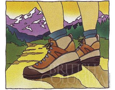 choosing hiking boots