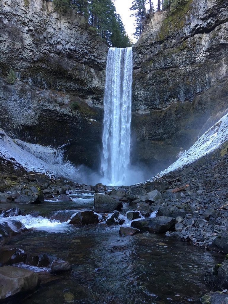 Reaching the Sweet Spot at Brandywine Falls • British Columbia Magazine