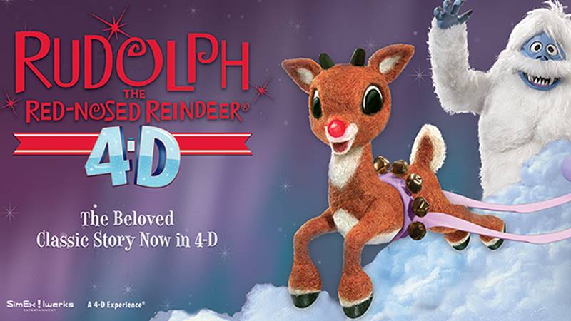 Rudoph the Red-Nosed Reindeer in 4D