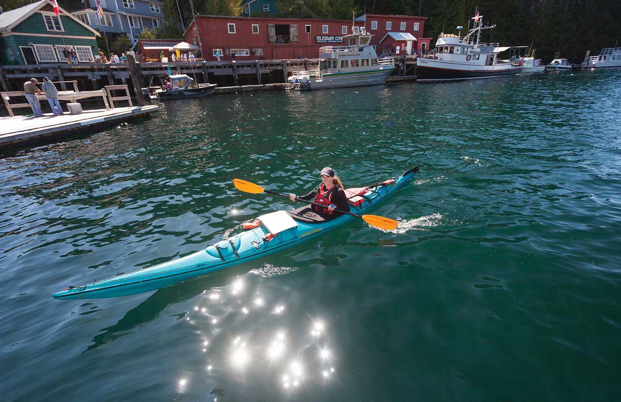 Telegraph Cove kayaker