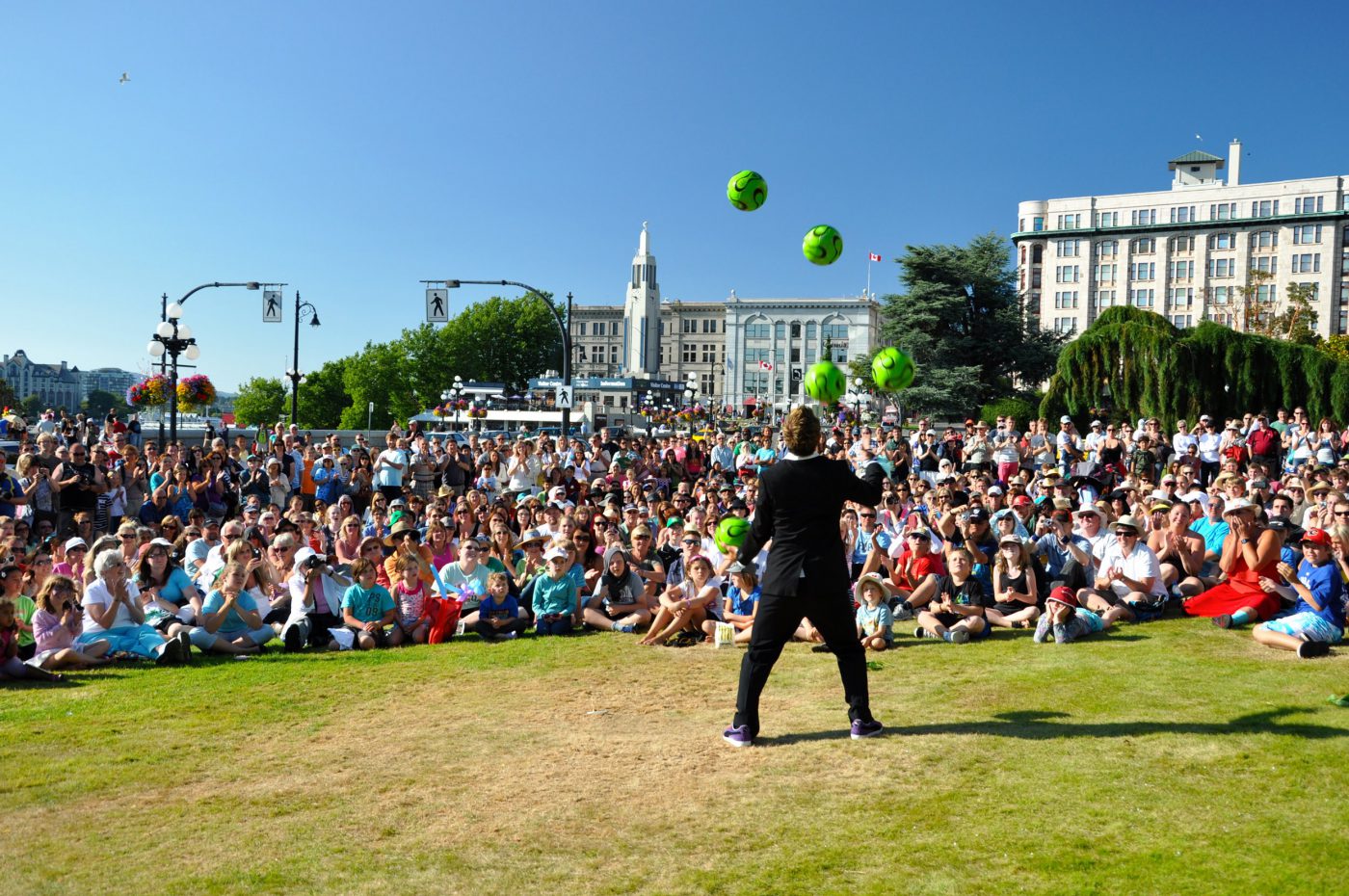 Enjoy The Downtown Victoria Buskers Festival • British Columbia Magazine