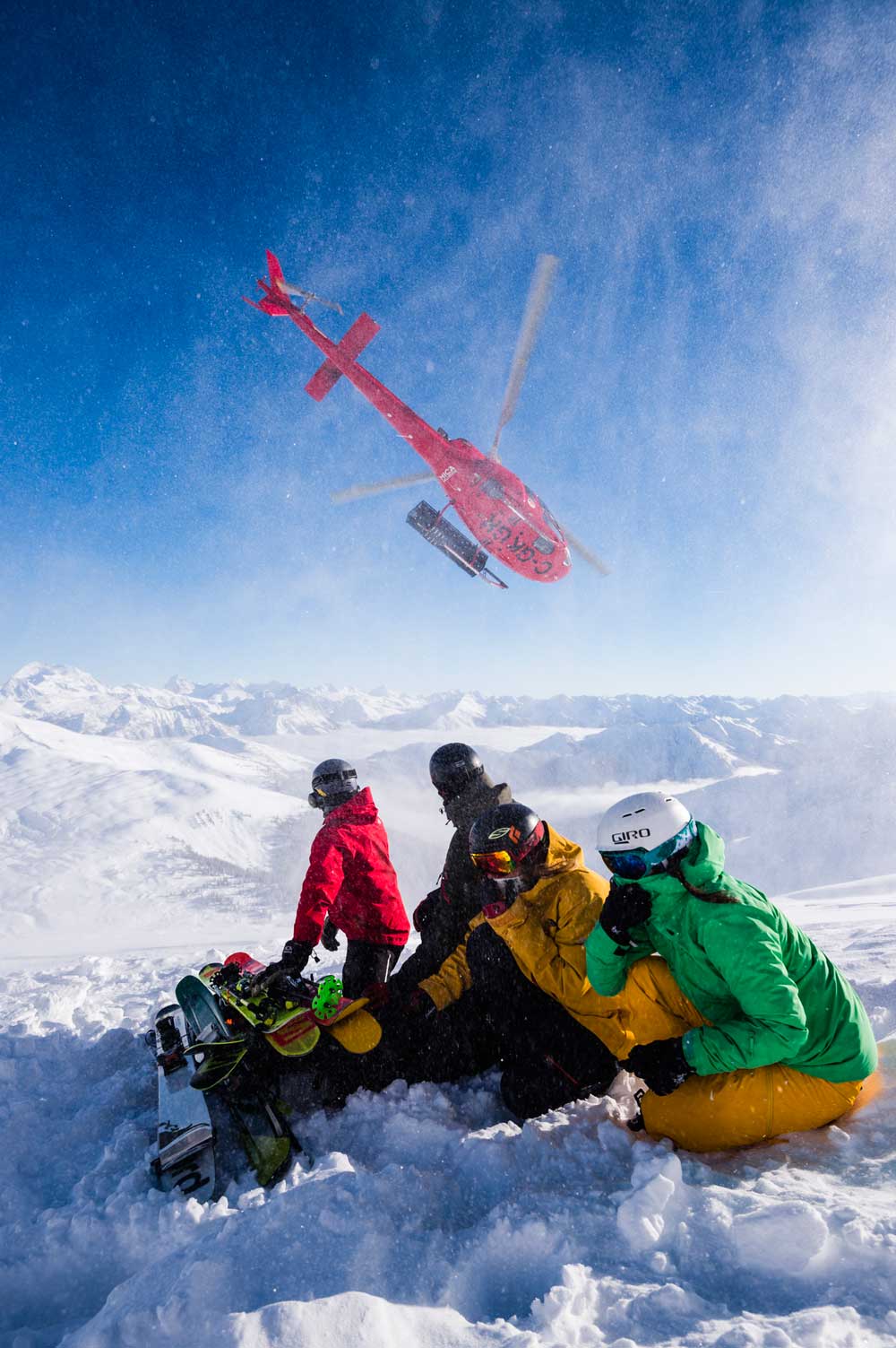 Mica Heli-skiing is world-famous for its heli-accessed pillow lines. Credit: Mattias Fredriksson.