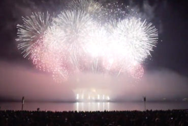 Team Canada's ending performance at the 2019 Honda Celebration of Light.