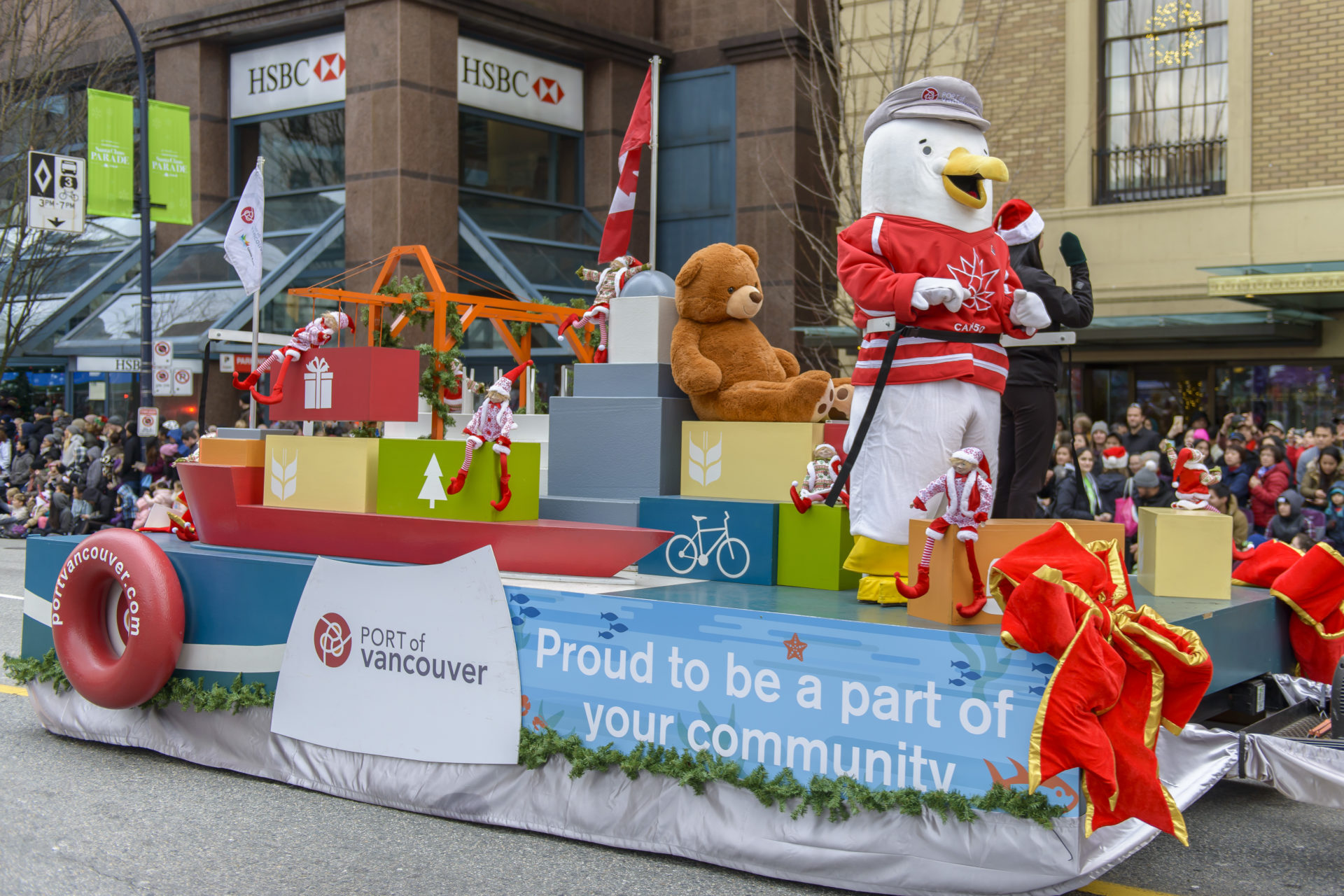 TELUS presents the Vancouver Santa Claus Parade 2017