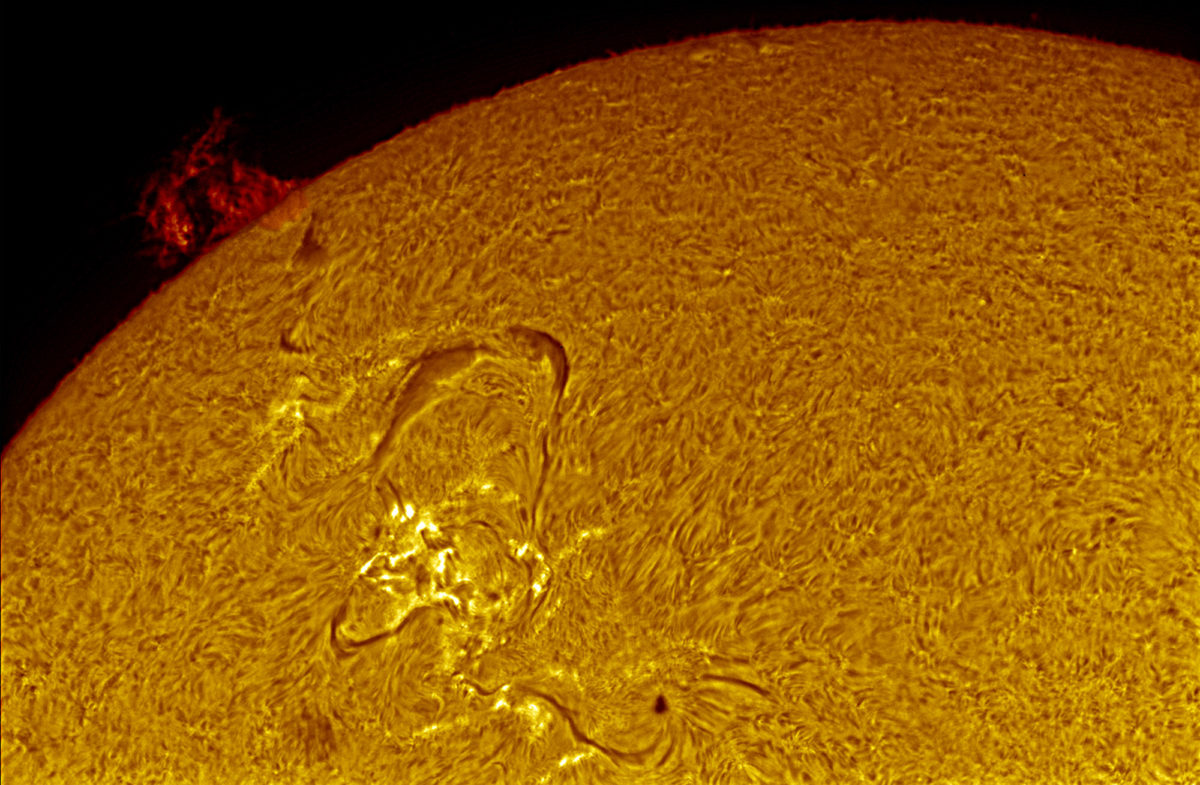 The sun. Photo by Jack Newton.
