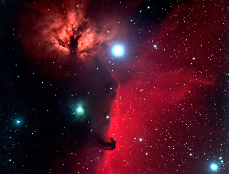 Jack Newton, owner of Observatory B&B, has been photographing the stars for more than 60 years. Photo by Jack Newton.