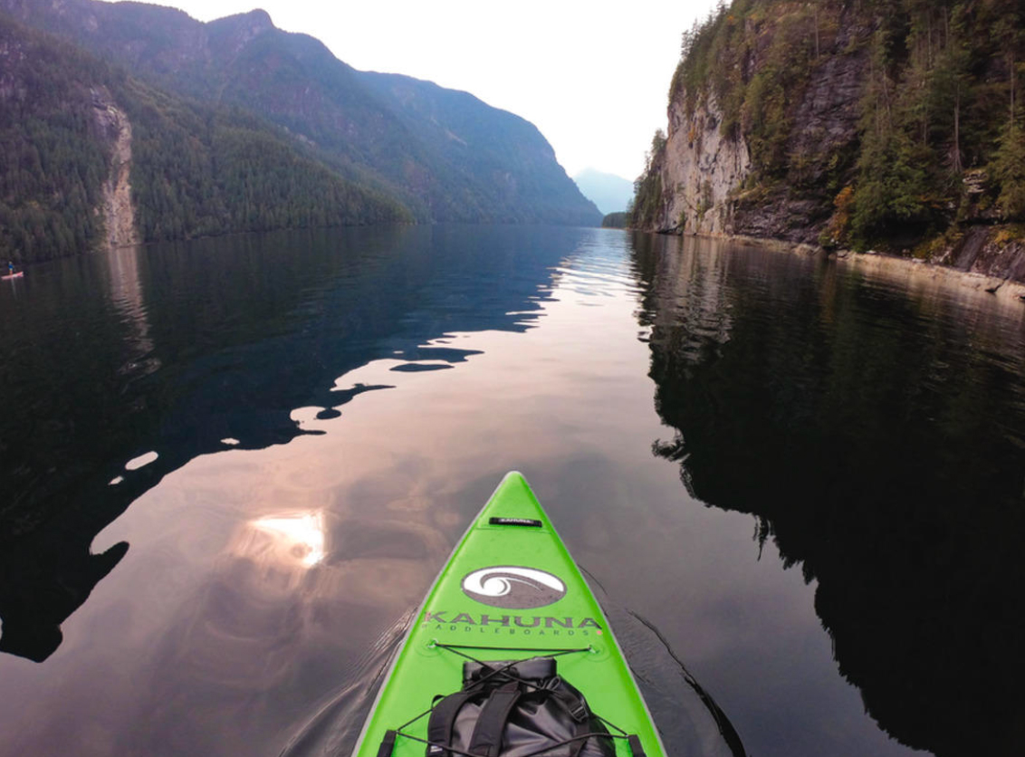 Princess Louisa Inlet, accessible by boat or plane, is one of the most scenic places to drop anchor, paddle and admire waterfalls on the West Coast. Photo by Tim Milne.