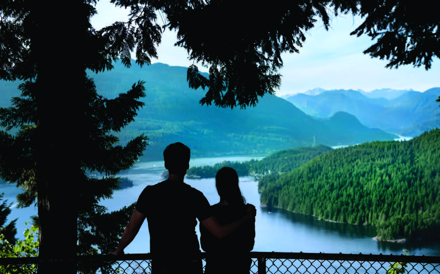 Lookout from Burnaby Mountain. Photo by Tourism Burnaby.