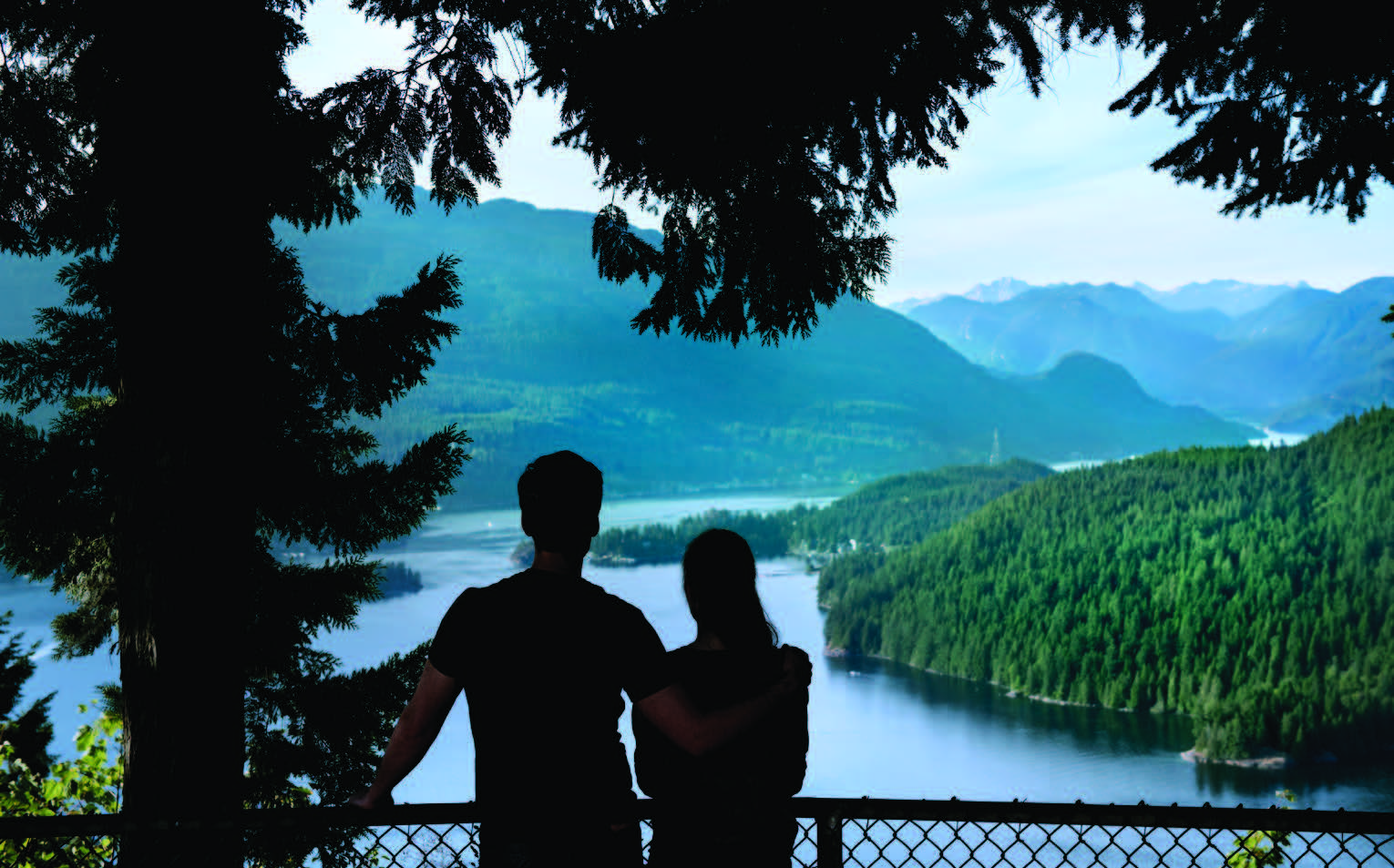 Lookout from Burnaby Mountain. Photo by Tourism Burnaby.