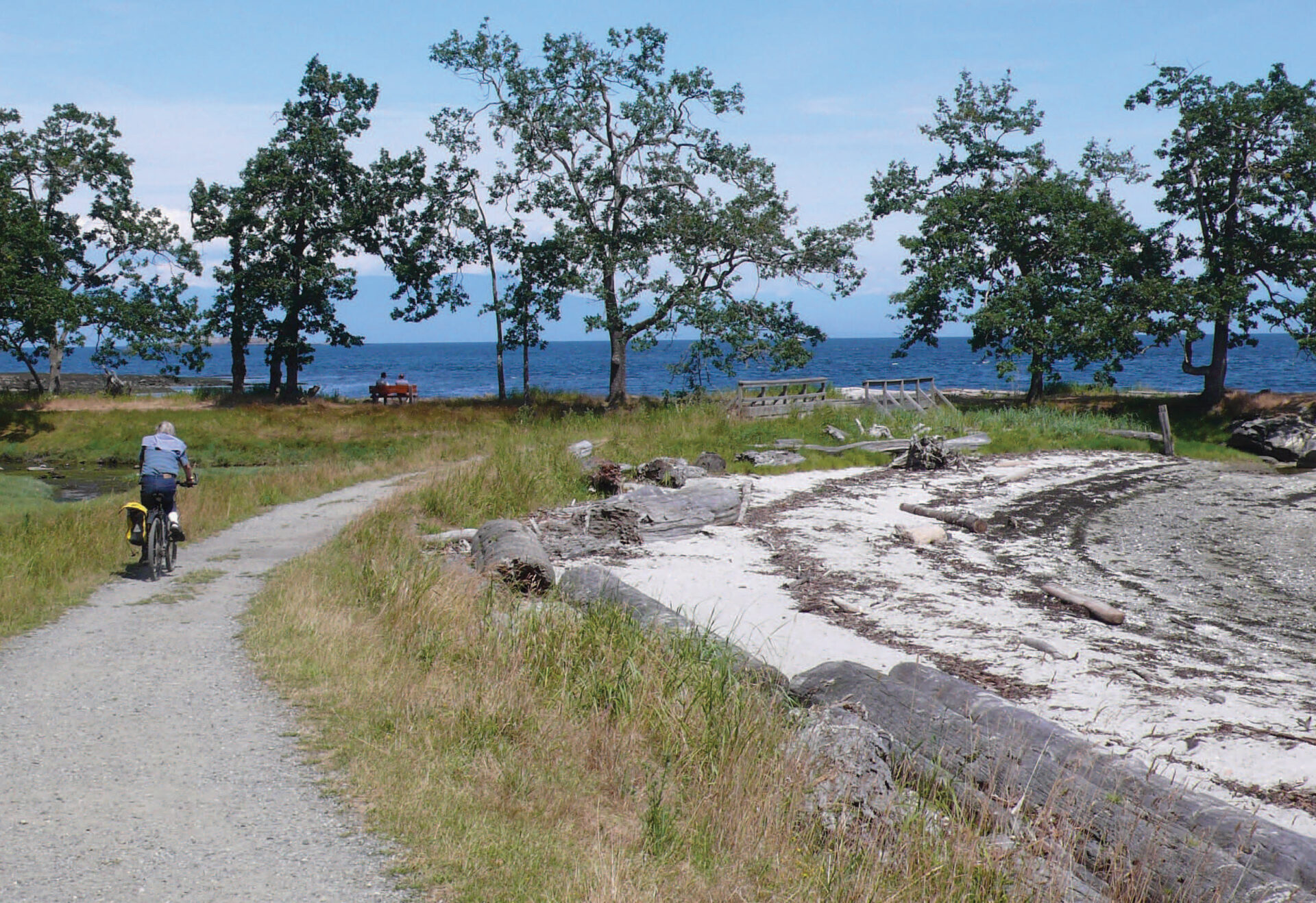 Newcastle Island offers hours of hiking and biking on its network of trails.