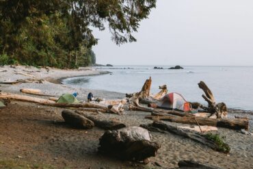 Sombrio Beach is a popular year-round destination, but quieter in the winter. Photo by Tourism Vancouver Island/Ben Giesbrecht.
