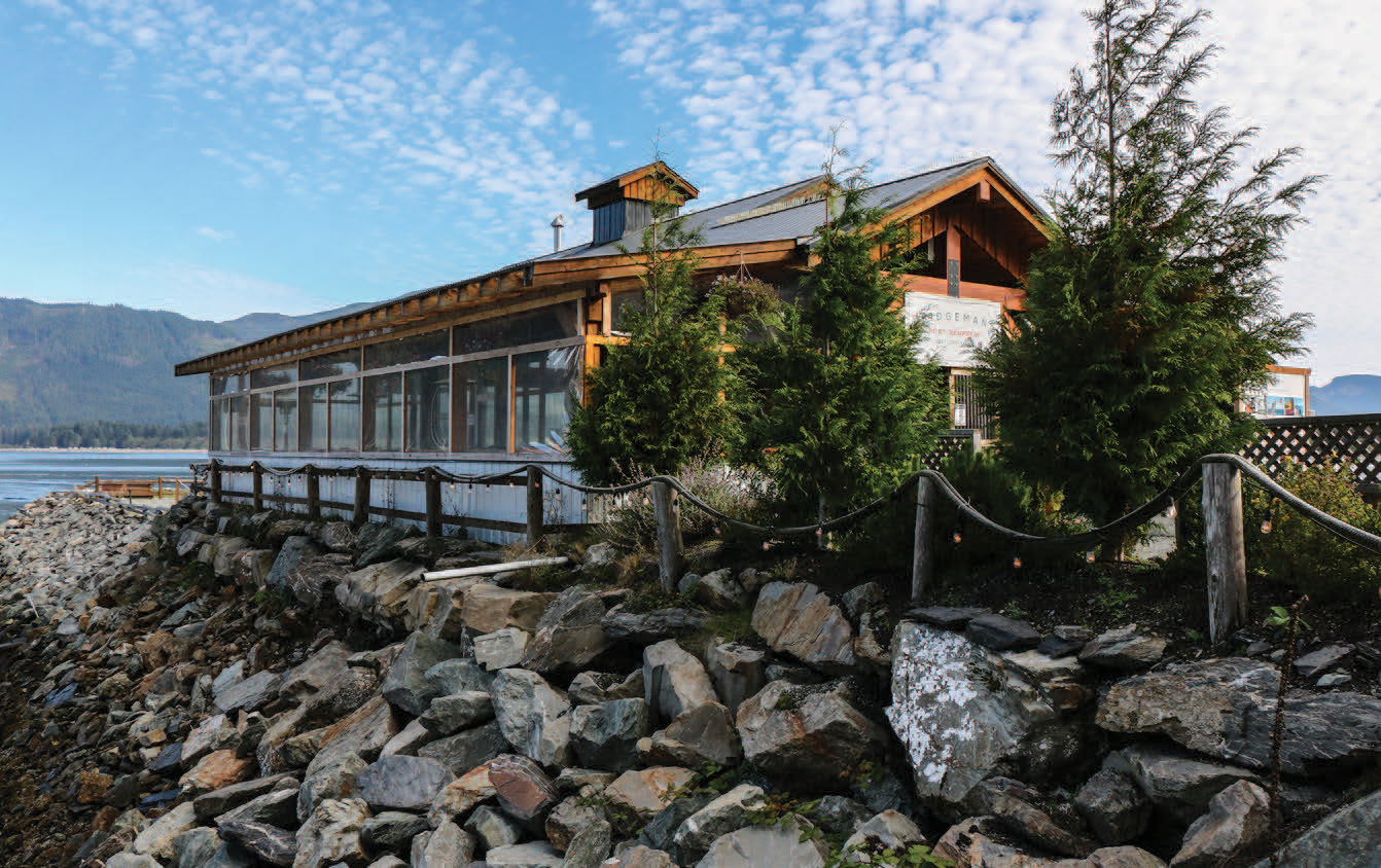 Bridgemans West Coast Eatery. Photo by Hans Tammemagi.