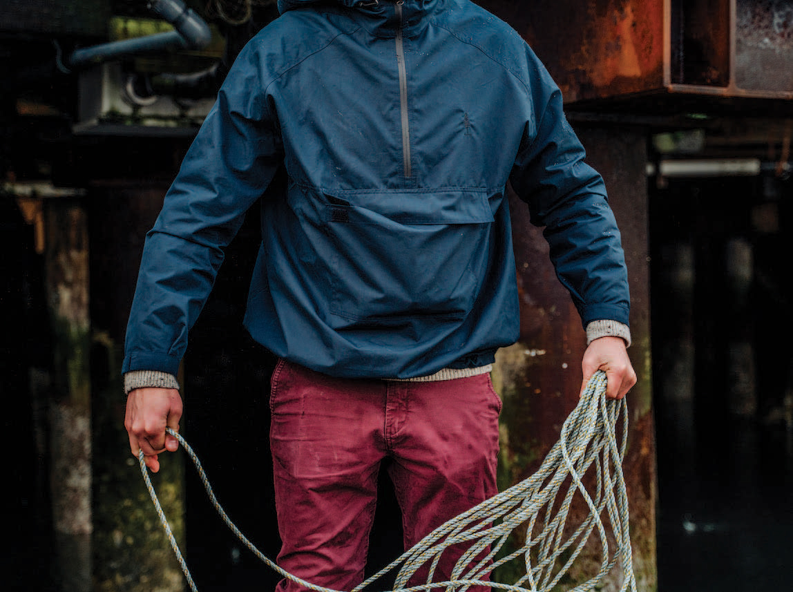 Ecologyst’s weatherproof Anorak jacket made of organic cotton ventile. Courtesy of Ecologyst.