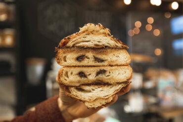 Freshly baked bread