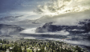 Landscape of Nelson British Columbia